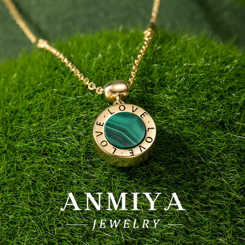 Discover the Beauty of Malachite: 925 Sterling Silver Jewelry, Exquisite Necklace Collection