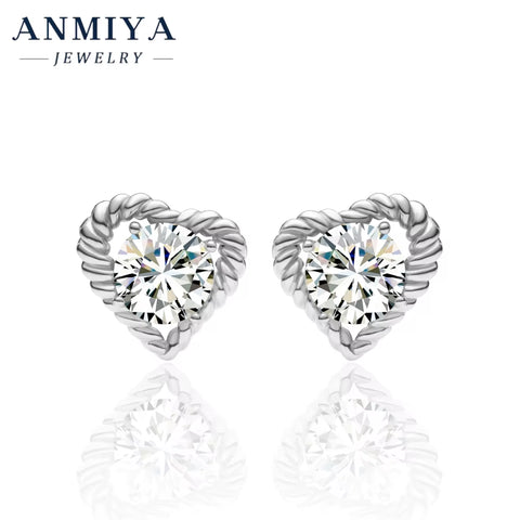 Hypoallergenic 925 Silver Moissanite Jewelry - Earring and Necklace Set, Sterling Silver 925 Jewelry Premium Collection