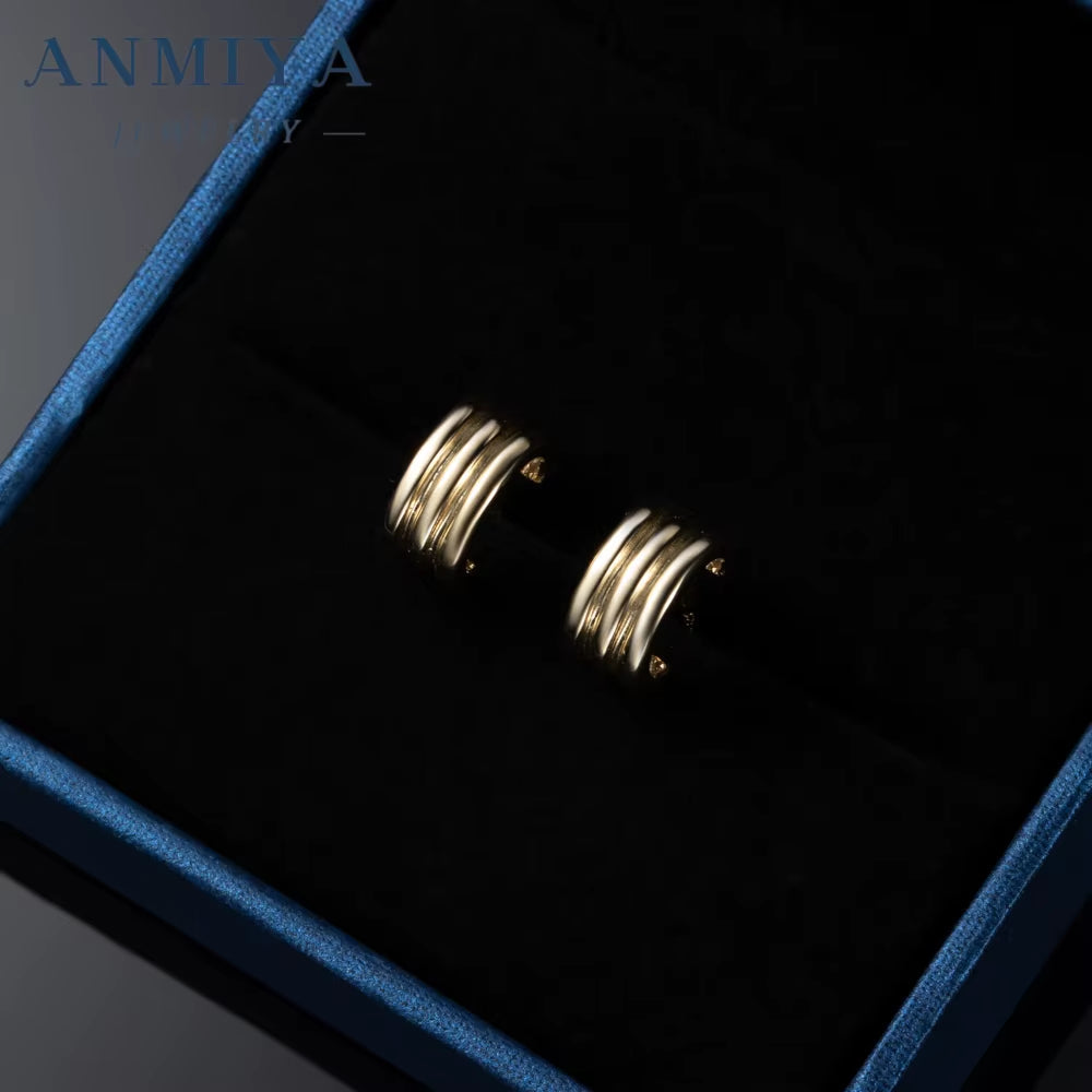 Fine Jewelry Earrings High Quality Fashion Jewelry Inspired Designer Stud Earrings 18K Gold Plated Earrings