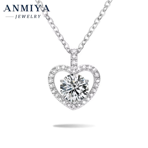 Moissanite Enhanced 925 Silver Jewelry - Premium Earrings & Necklace Set, Sterling Silver 925 Jewelry Gift Collection