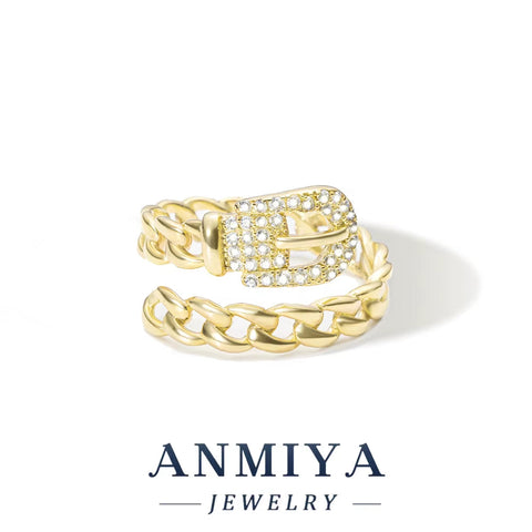 Simple Fashion Jewelry 925 Sterling Silver Plain Circle Ring Set for Women INS Style Niche Light Luxury Personality Base Ring