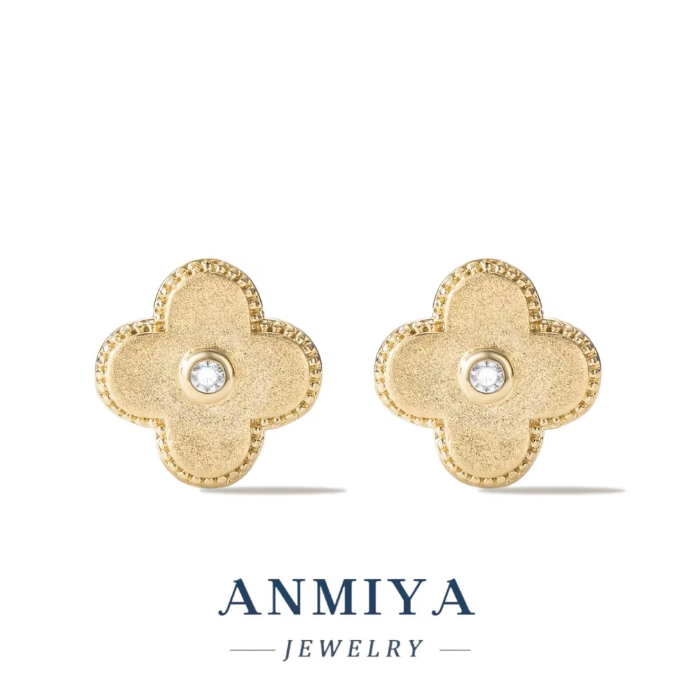 Elegant 925 Necklace for Women - Flower Shape Sterling Silver Jewelry Set with Cubic Zirconia Pendant