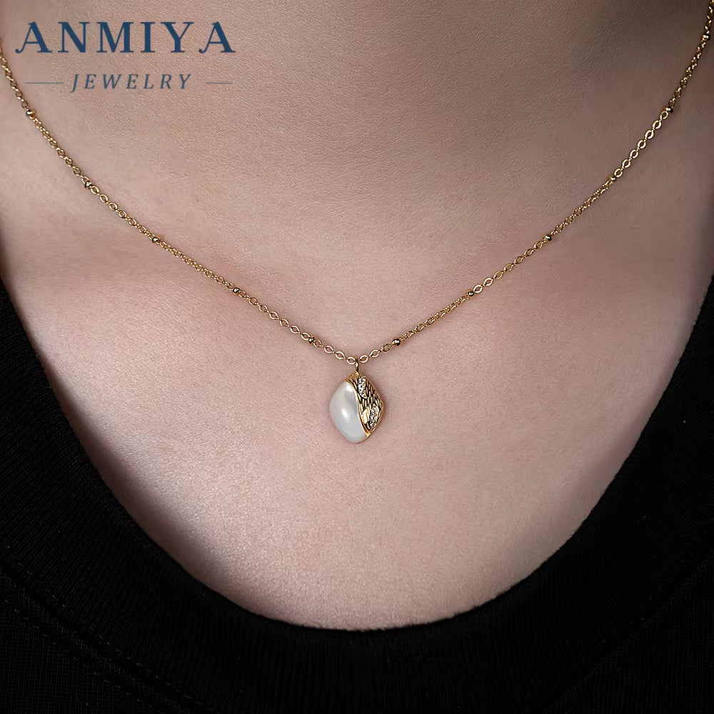 Luxury Silver 925 Set - 925 Necklace & Earring Jewelry Set for Women, Hypoallergenic Sterling Silver Gift