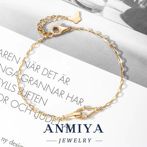 Wholesale 925 Silver Jewelry Clover Bracelet with Movable Charms Dainty Charm Design Bulk Gift Accessories for Bridal Jewelry