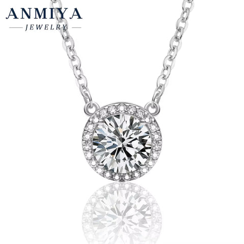 925 Sterling Silver & Moissanite Jewelry Set - Elegant Earring Necklace Combo, Silver 925 Jewelry with Genuine Moissanite