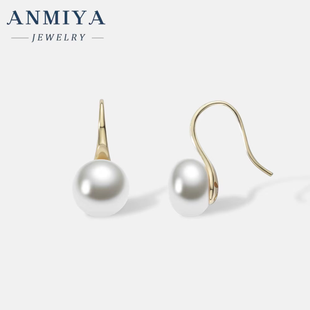 Manufacturer Best-Selling Trendy Pearl Earrings Classic 925 Silver Temperament Korean Style Ear Stud Pearl Earrings for Women