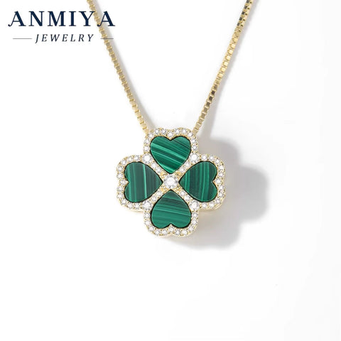 Malachite Gemstone 925 Necklace, a Piece of Silver Jewelry for Your Unique Style