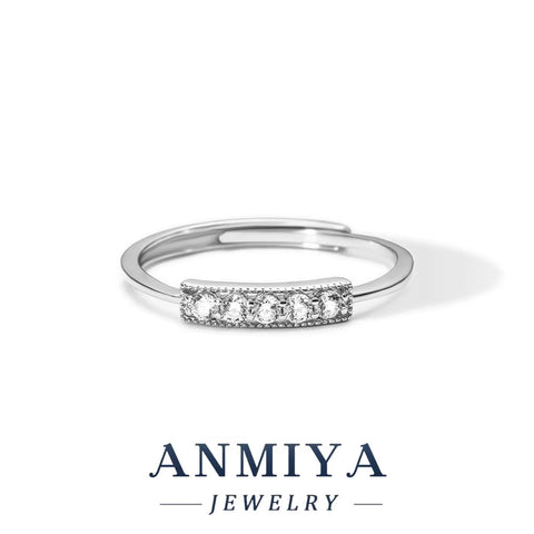 Fashion Jewelry 925 Sterling Silver Stacked Wear Ring Jewelry for Women 18K Gold Plated 925 Silver Wedding Engagement Rings