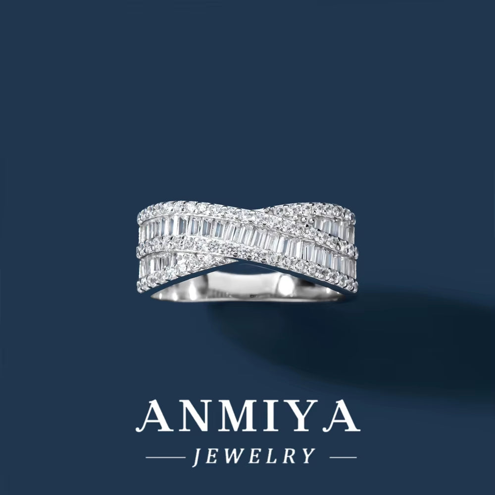 Fashion Rings Jewelry Women Infinity Promise Eternal Love and Friendship Cz Trendy Design Anniversary Gift S925 Ring