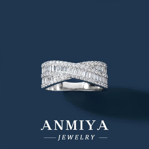 Fashion Rings Jewelry Women Infinity Promise Eternal Love and Friendship Cz Trendy Design Anniversary Gift S925 Ring