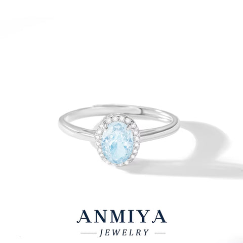 Geometric Cut Colorful Zircon Ring 925 Sterling Silver Hypoallergenic Zircon Jewelry Fashion Women'S Accessories for Wholesale