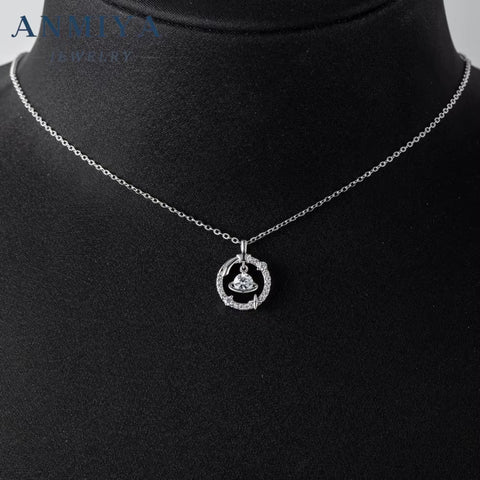 INS High Quality Cute Celestial Star Pendant Necklace for Women 925 Sterling Silver Necklace for Gift