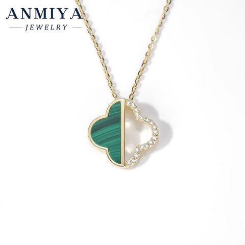 Malachite 925 Necklace, a Stunning Silver Jewelry Addition to Your Collection