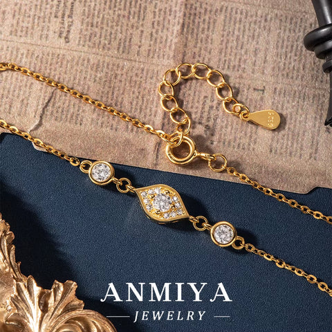 Minimalist Silver Jewelry Thin Chain Clover Bracelet Delicate Everyday Wear Silver Clover Bracelet