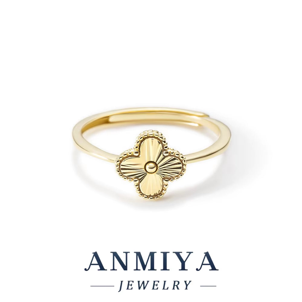 Simple Fashion Jewelry 925 Sterling Silver Plain Circle Ring Set for Women INS Style Niche Light Luxury Personality Base Ring