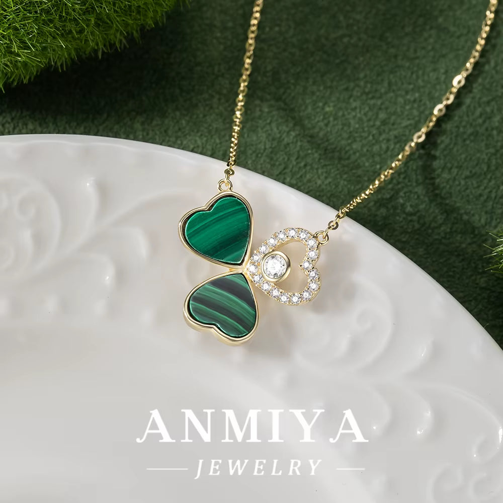 Discover the Magic of Malachite: 925 Sterling Silver Jewelry, Exquisite Necklace Design