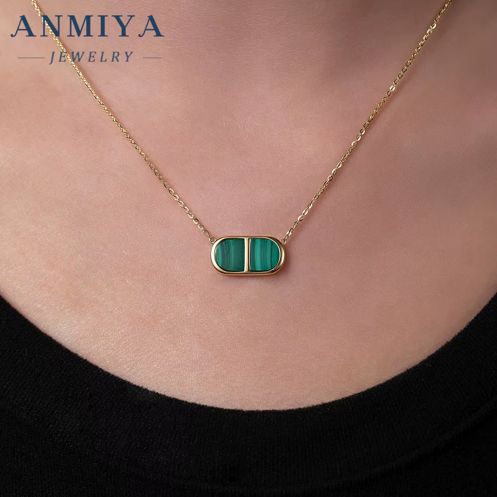 Elevate Your Style with Malachite 925 Necklace, a Must-Have Silver Jewelry Piece