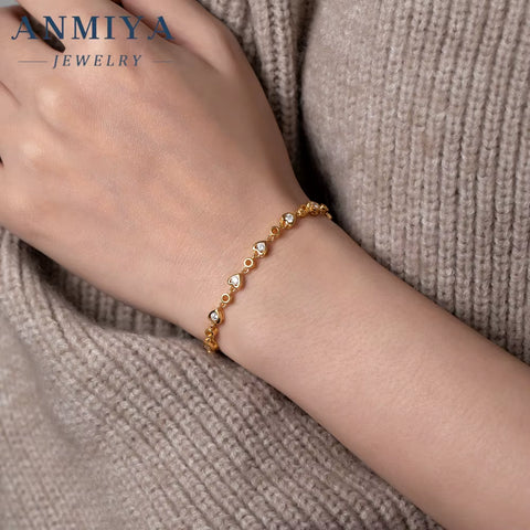 Vintage Silver Jewelry Antique Finish Clover Bracelet Heart Look for Retro Style Silver Clover Bracelet