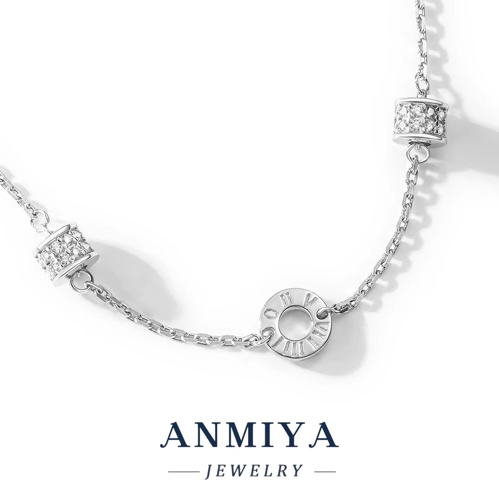 Wholesale 925 Silver Clover Bracelet Geometric Pattern Formal Jewelry Luxury Women'S Accessories for Jewelry Boutique Suppliers