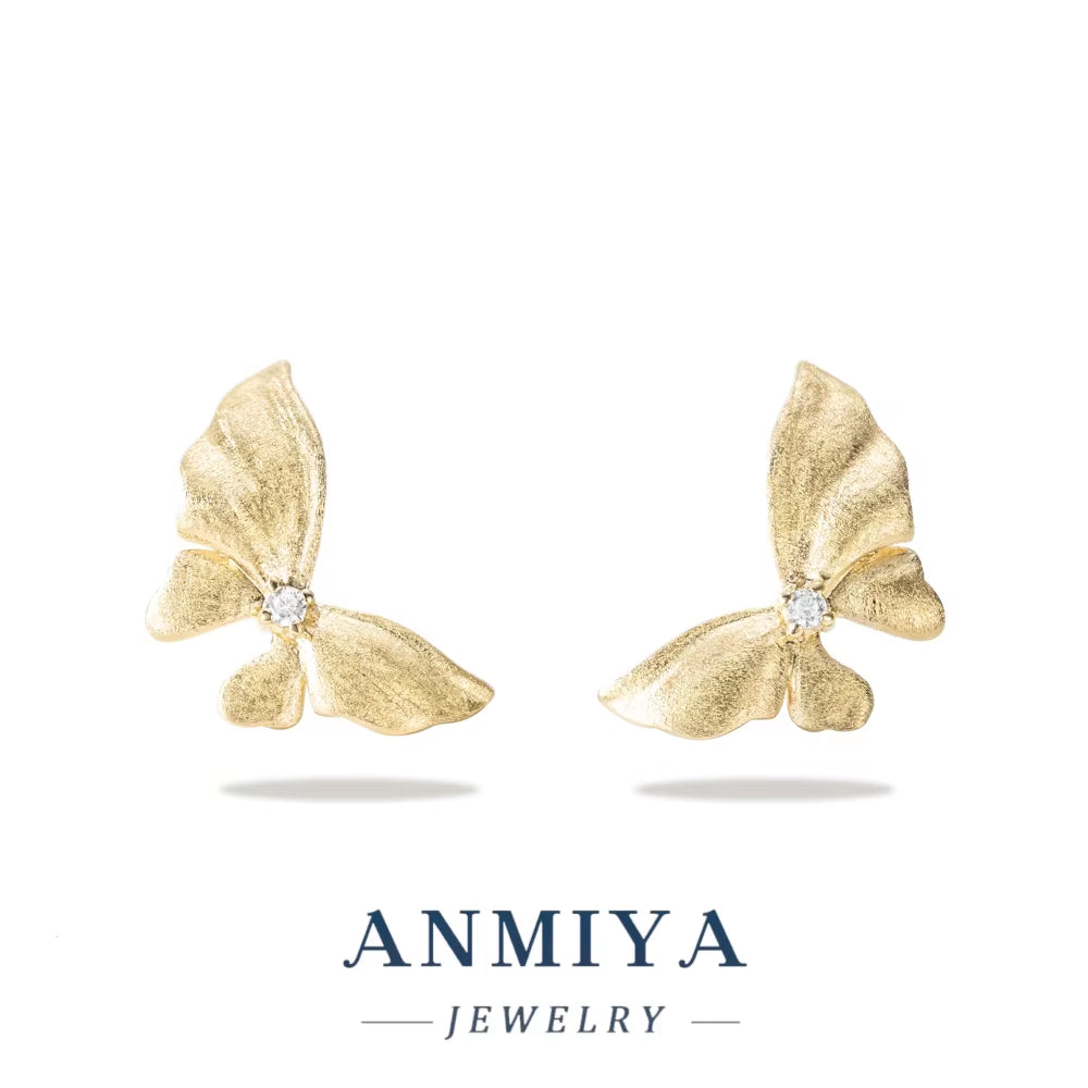 Sterling Silver 925 Butterfly Necklace - Boho Silver Jewelry Set with Pendant, 925 Silver Gift for Her