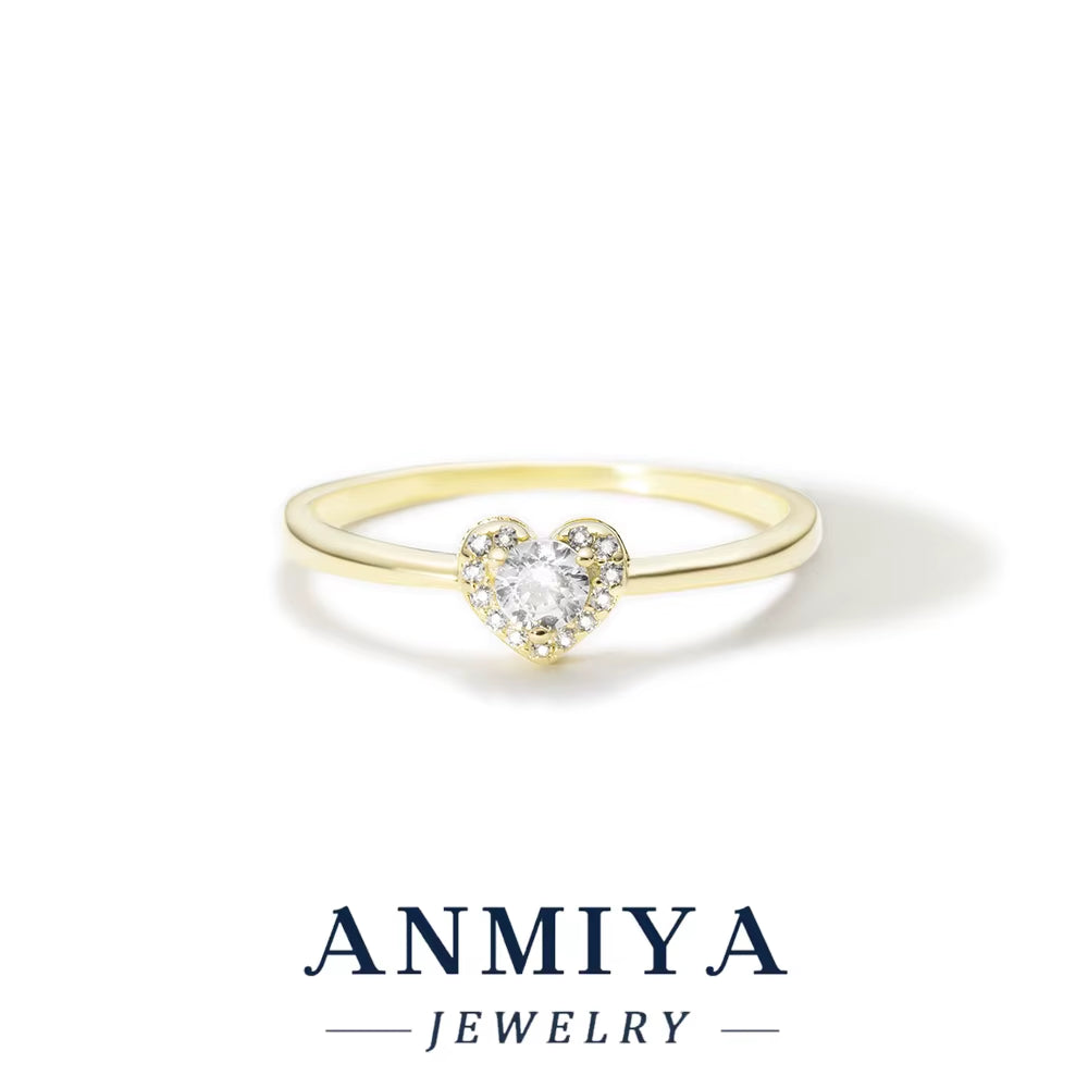 Fashion Jewelry 925 Sterling Silver Stacked Wear Ring Jewelry for Women 18K Gold Plated 925 Silver Wedding Engagement Rings