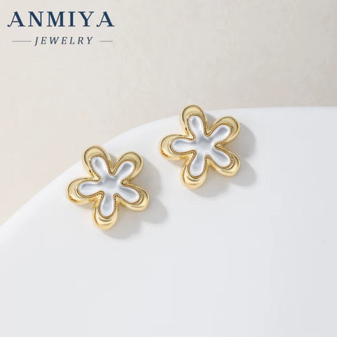 INS Hot Sale 925 Sterling Silver Luxury Four Leaf Flower Earrings Necklace Set for Parties Gifted Zircon Stones Crafted Ladies