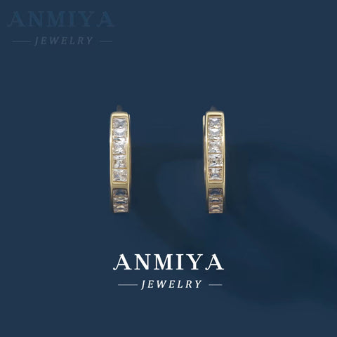 925 Sterling Silver 14K 18K Gold Plated Popular Women Fine Jewelry Timeless Huggie Hoop Earring Wholesale