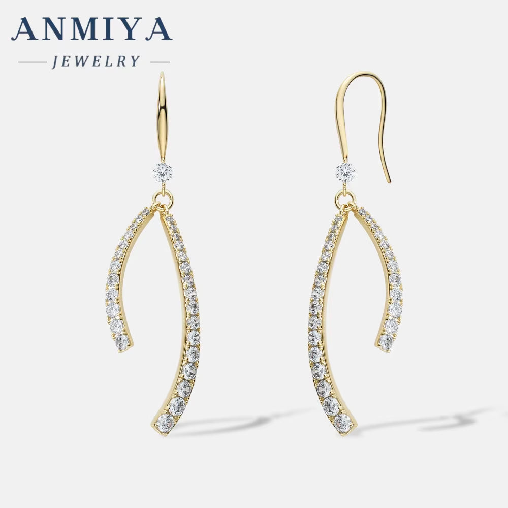 Best Selling 925 Sterling Silver Cross Inoxidable Hook Earrings with Tassels Classic Style Rhodium Plated 18K Gold Anniversary