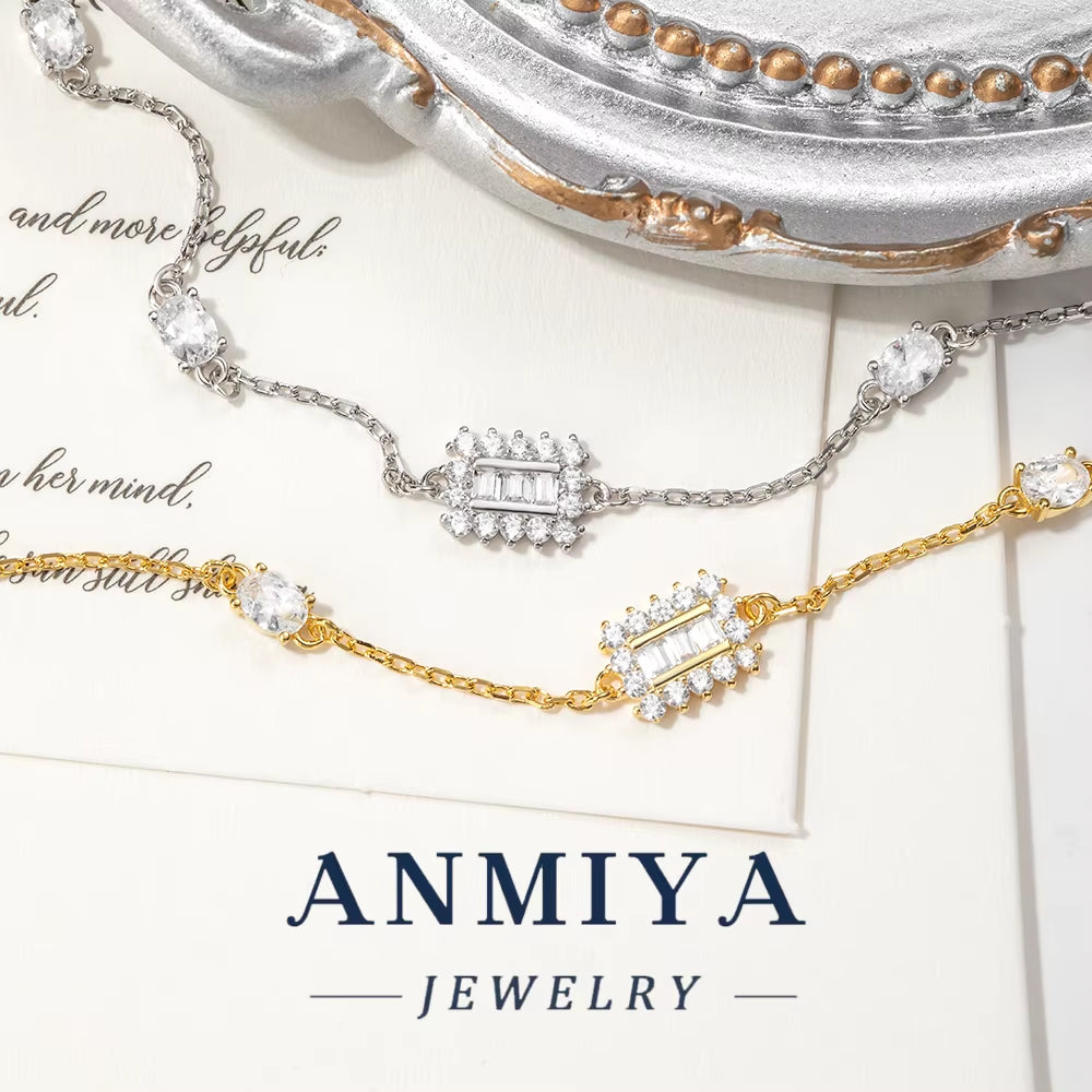 Corporate Silver Jewelry Minimalist Clover Bracelet, 925 Sterling Professional Jewelry for Business Women