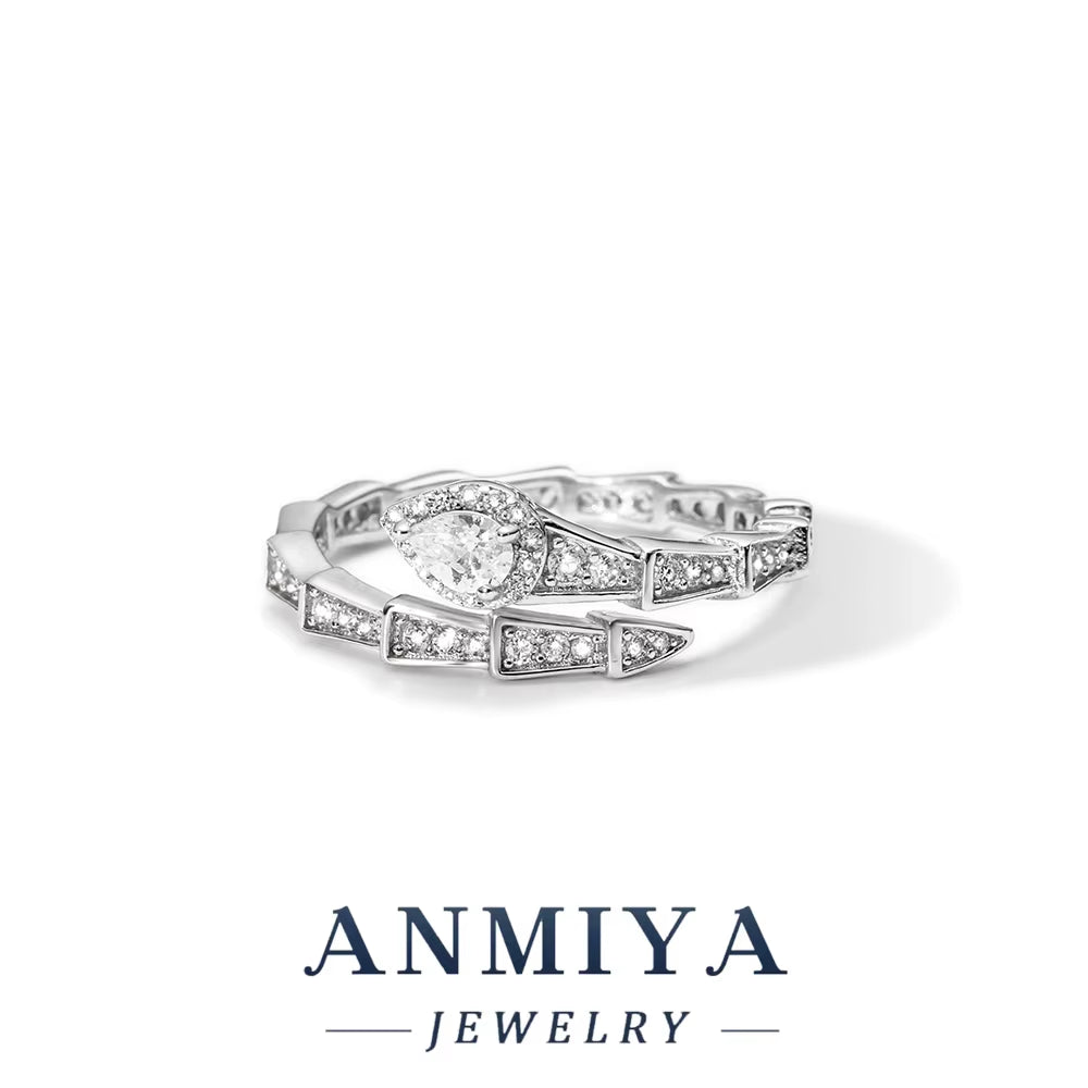 Simple Fashion Jewelry 925 Sterling Silver Plain Circle Ring Set for Women INS Style Niche Light Luxury Personality Base Ring