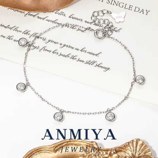 Luxury Silver Clover Bracelet Gold Plated Clasp, 925 Sterling Premium Jewelry for VIP Gifting