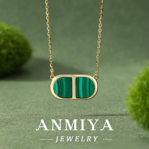 Elevate Your Style with Malachite 925 Necklace, a Must-Have Silver Jewelry Piece