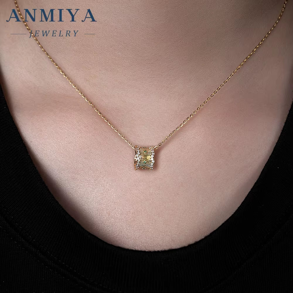 Modern Silver 925 Set - Layered 925 Necklace & Earrings, Sterling Silver Jewelry Collection