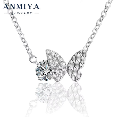 Moissanite Accent 925 Silver Jewelry - Luxury Earring Necklace Set, Anniversary Gift Silver 925 Jewelry Collection