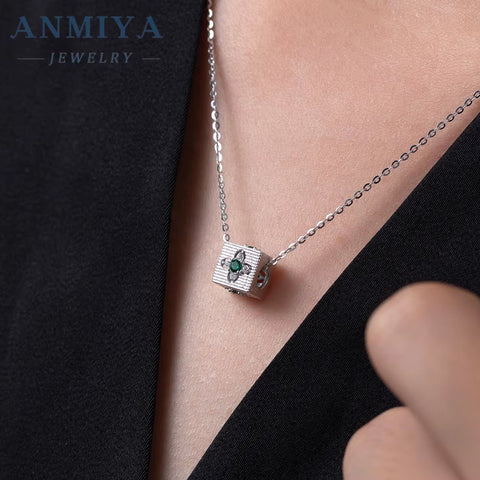 Wholesale Custom 18K Gold Filled Plated Clover Pendant 925 Sterling Silver Fashion Jewelry Necklace for Women for Wedding