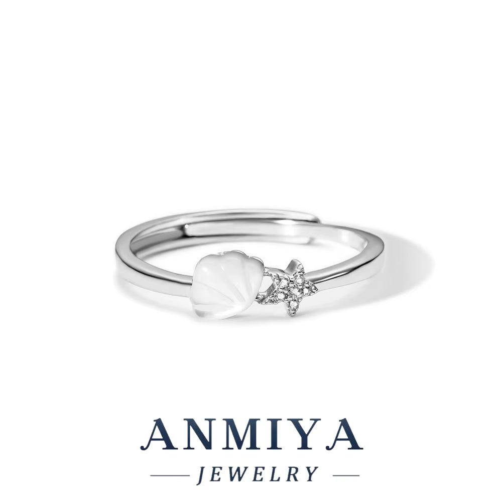 Simple Fashion Jewelry 925 Sterling Silver Plain Circle Ring Set for Women INS Style Niche Light Luxury Personality Base Ring