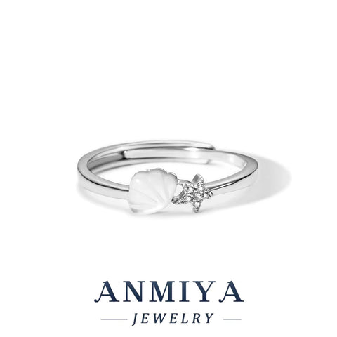 Simple Fashion Jewelry 925 Sterling Silver Plain Circle Ring Set for Women INS Style Niche Light Luxury Personality Base Ring