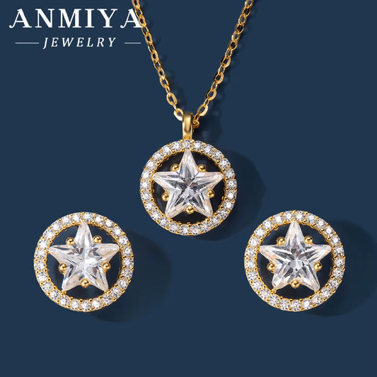 Complete Silver 925 Jewelry Set, Necklace&Earrings, Premium Sterling Silver Jewelry, Gift Packaging