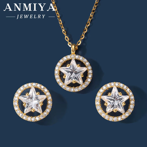 Complete Silver 925 Jewelry Set, Necklace&Earrings, Premium Sterling Silver Jewelry, Gift Packaging