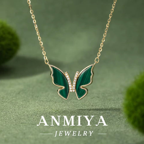 Malachite 925 Necklace, a Stunning Silver Jewelry Addition to Your Collection