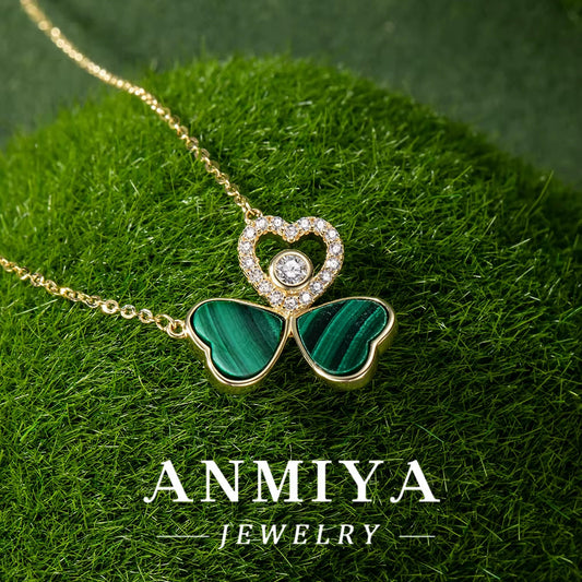 Discover the Magic of Malachite: 925 Sterling Silver Jewelry, Exquisite Necklace Design