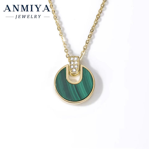 Discover the Beauty of Malachite: 925 Sterling Silver Jewelry, Exquisite Necklace Design