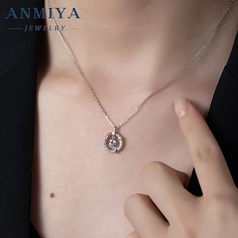 INS High Quality Cute Celestial Star Pendant Necklace for Women 925 Sterling Silver Necklace for Gift