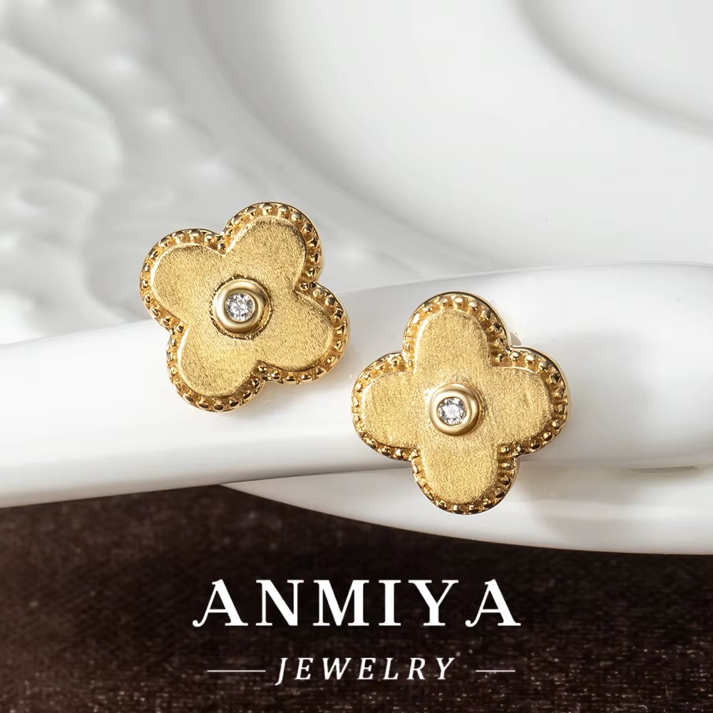 Elegant 925 Necklace for Women - Flower Shape Sterling Silver Jewelry Set with Cubic Zirconia Pendant