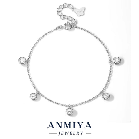 Luxury Silver Clover Bracelet Gold Plated Clasp, 925 Sterling Premium Jewelry for VIP Gifting