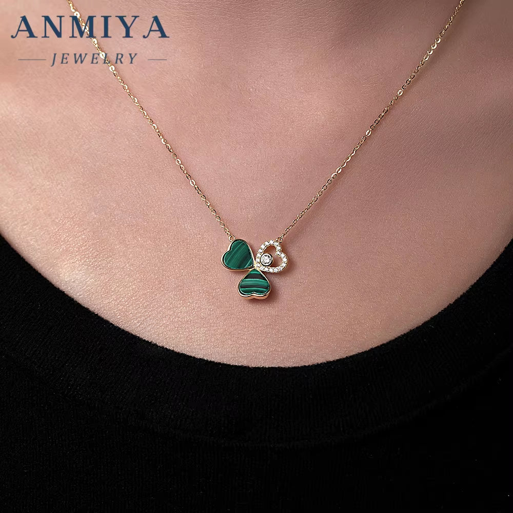 Discover the Magic of Malachite: 925 Sterling Silver Jewelry, Exquisite Necklace Design