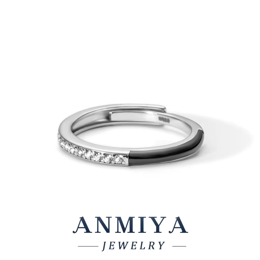 Fashion Jewelry 925 Sterling Silver Stacked Wear Ring Jewelry for Women 18K Gold Plated 925 Silver Wedding Engagement Rings