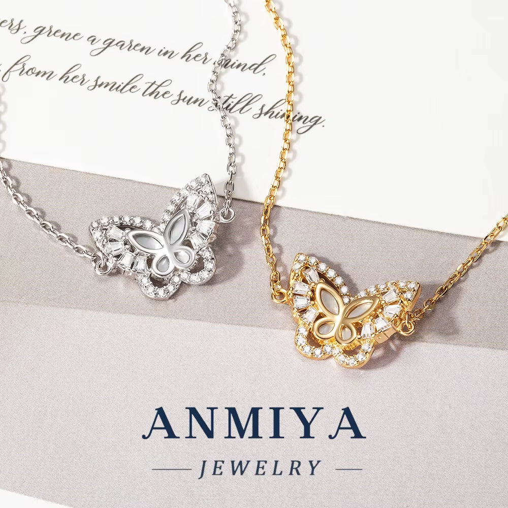 925 Sterling Silver Jewelry Clover Bracelet with Butterfly , Adjustable Chain & Hypoallergenic Design for Bridal Party Gift