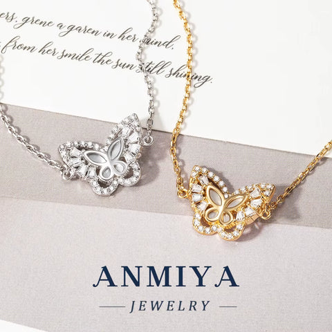 925 Sterling Silver Jewelry Clover Bracelet with Butterfly , Adjustable Chain & Hypoallergenic Design for Bridal Party Gift