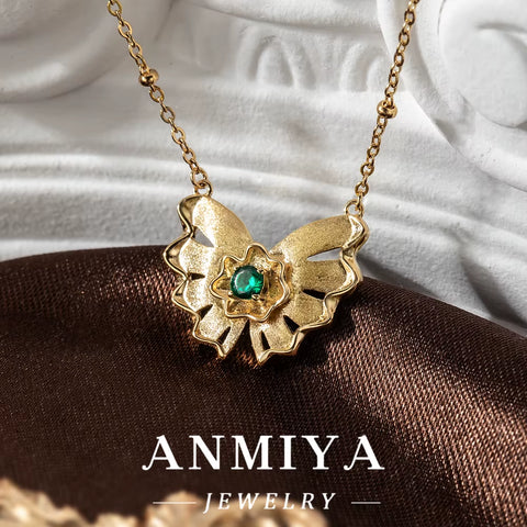 Silver Jewelry Gift Set - 925 Butterfly Necklace & Earrings, Sterling Silver 925 for Special Occasion